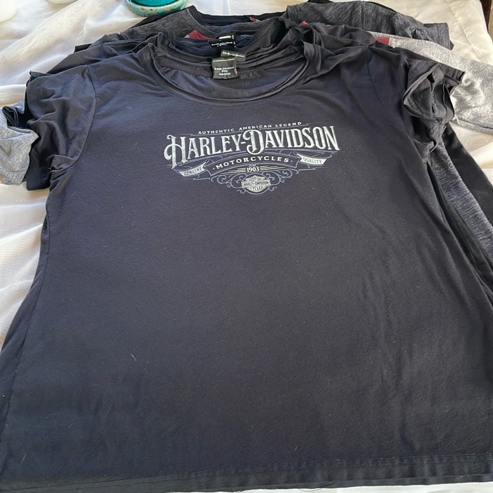 Harley Davidson, T-shirt, all large and extra large